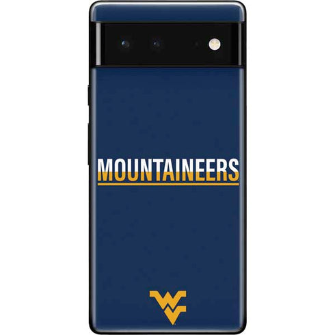 West Virginia University Blue Wood Floor Google Pixel 6 Skin
